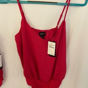 NWT FREE PEOPLE BODYSUIT XS SND S